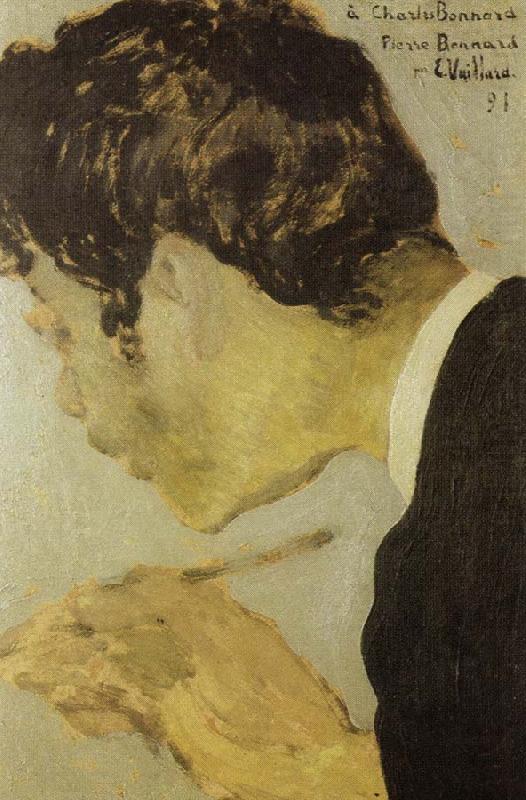 Edouard Vuillard portrait of bonnard oil painting picture